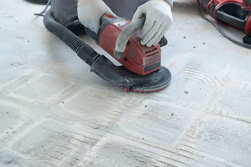Grind and seal concrete floor Northern Michigan