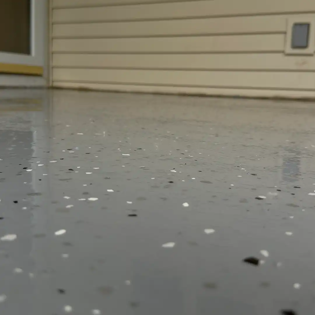 Durable finished concrete floor by Veteran Pro Coating